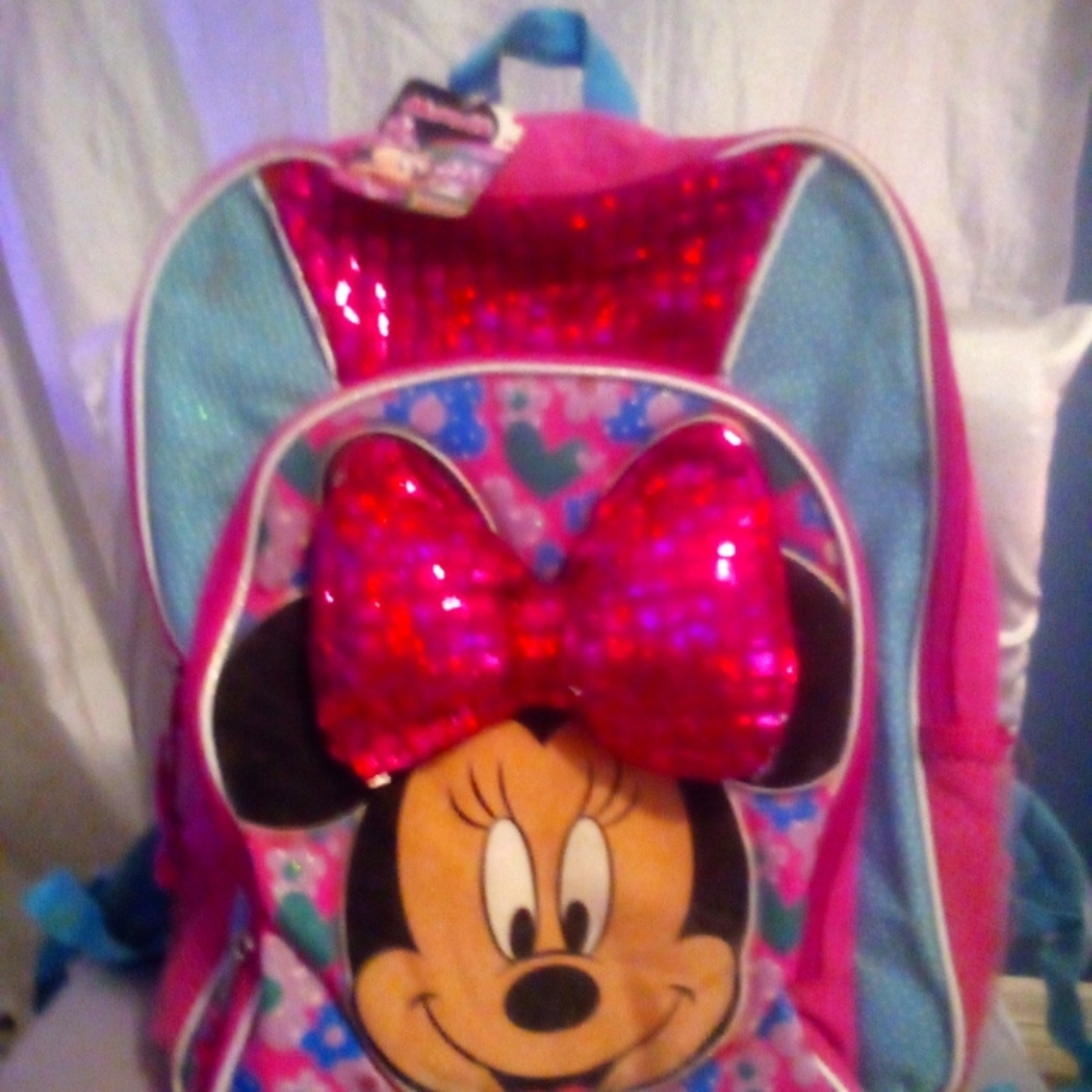 NWT Minnie mouse backpack